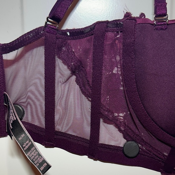 Victoria's Secret Deep Purple Lace Bra - Picture 14 of 15